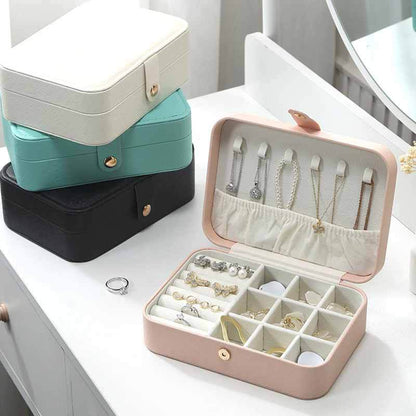 Joyero Organizador Portátil con Diseño a prueba de Polvo