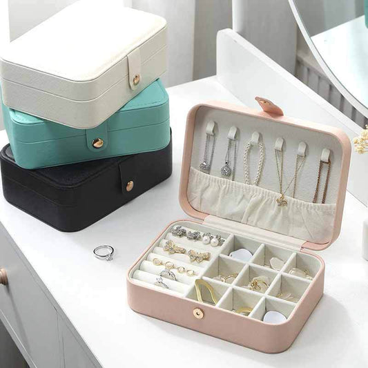 Joyero Organizador Portátil con Diseño a prueba de Polvo