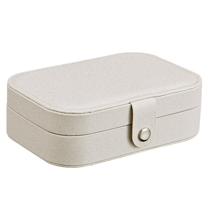 Double Layer Portable Jewelry Storage Box