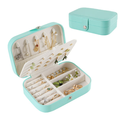 Double Layer Portable Jewelry Storage Box